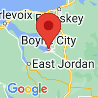 Map of Boyne City, MI US